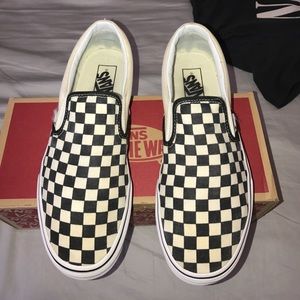 Vans Black and white Checker