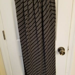 Medium black and gray maxi. Maternity