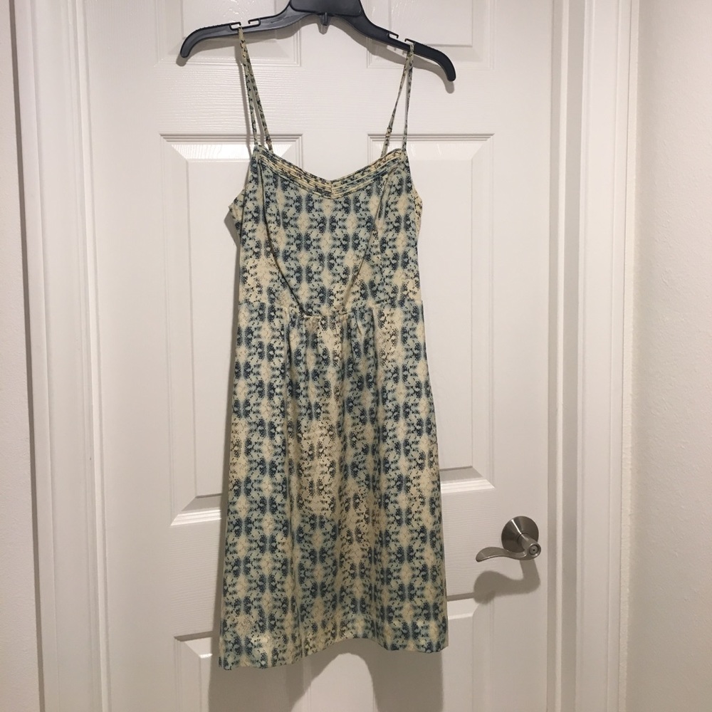 Anthropologie Moulinette Soeurs 100% silk dress