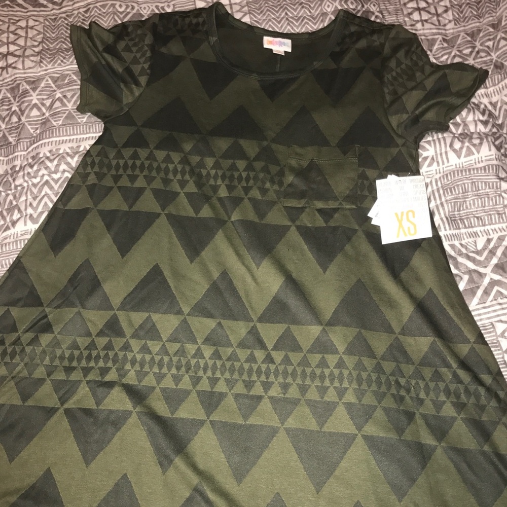 NWT Xs Lularoe Carly dress