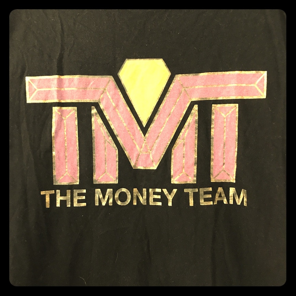 TMT Men's Black Graphic Tee XL