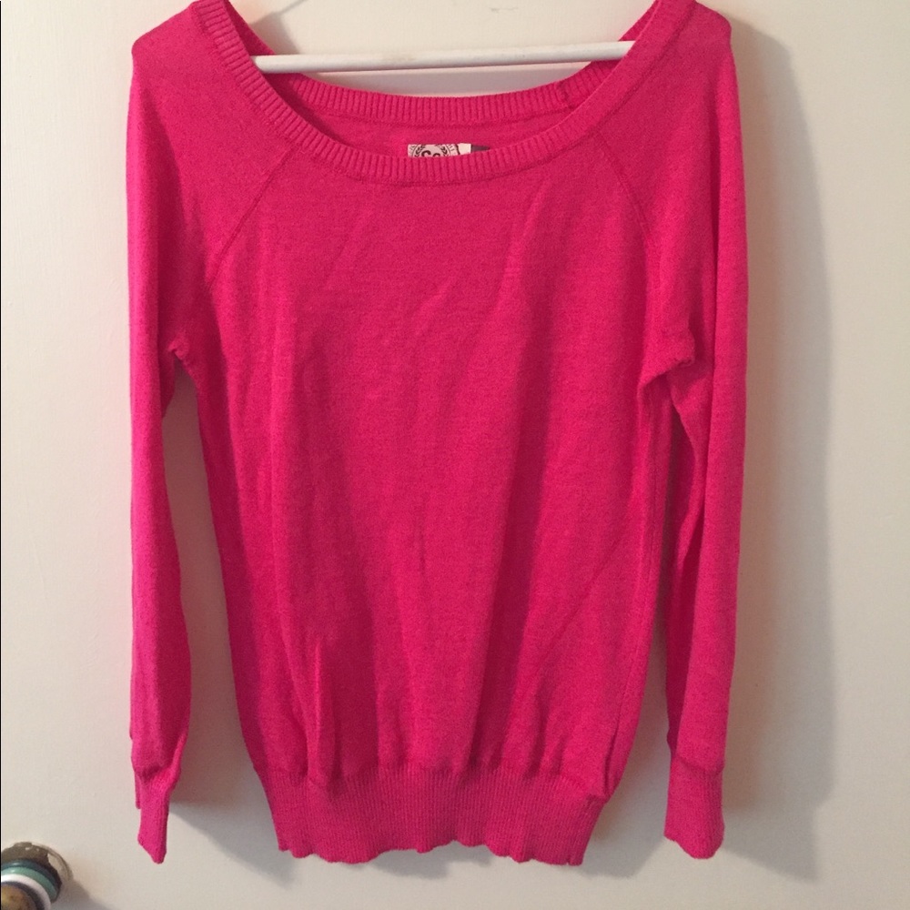 Sweater hot pink