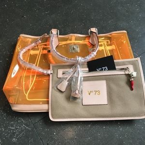 Orange Clear Bag from V73