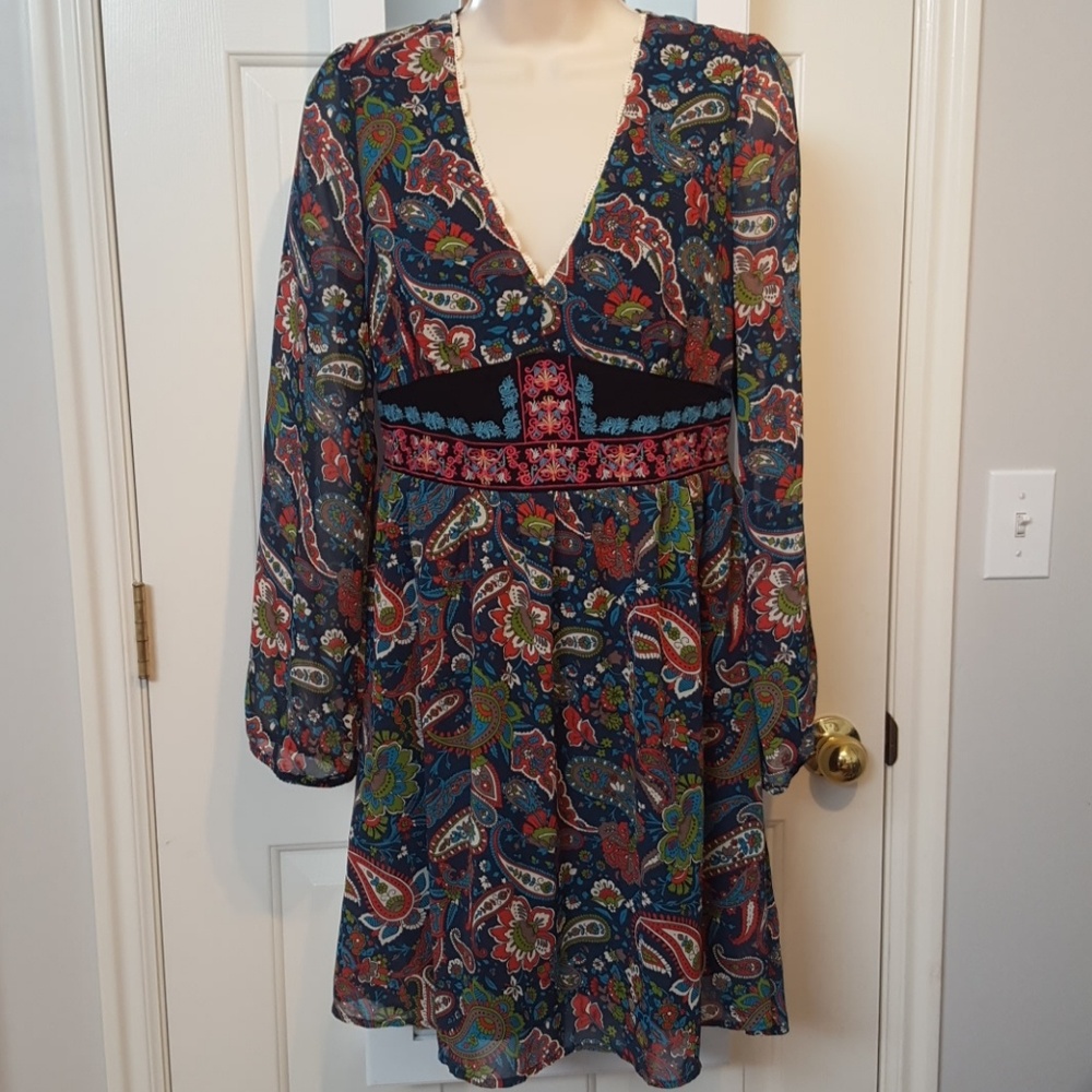 Gorgeous paisley Flying Tomato large dress