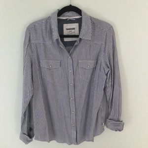 Garage Striped Oxford