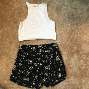 Racerback Hollister crop top