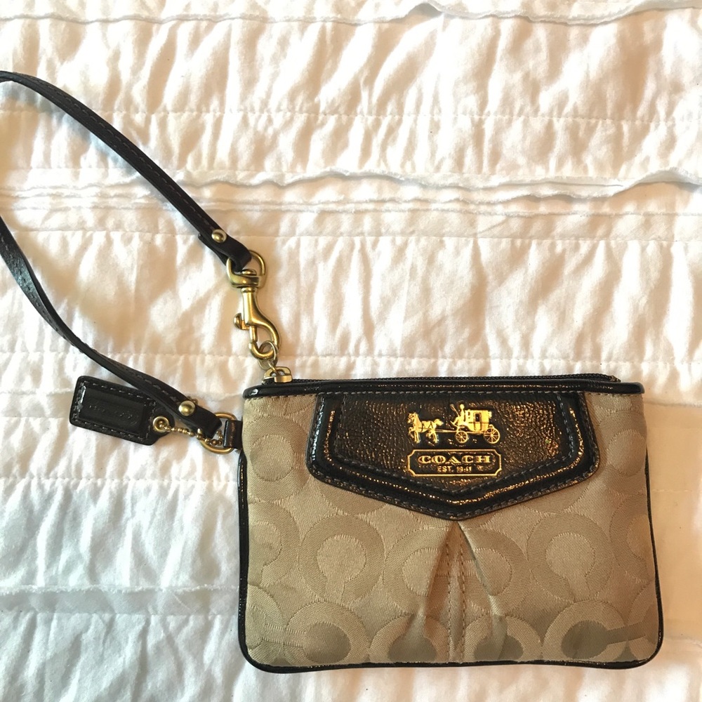 Coach wristlet