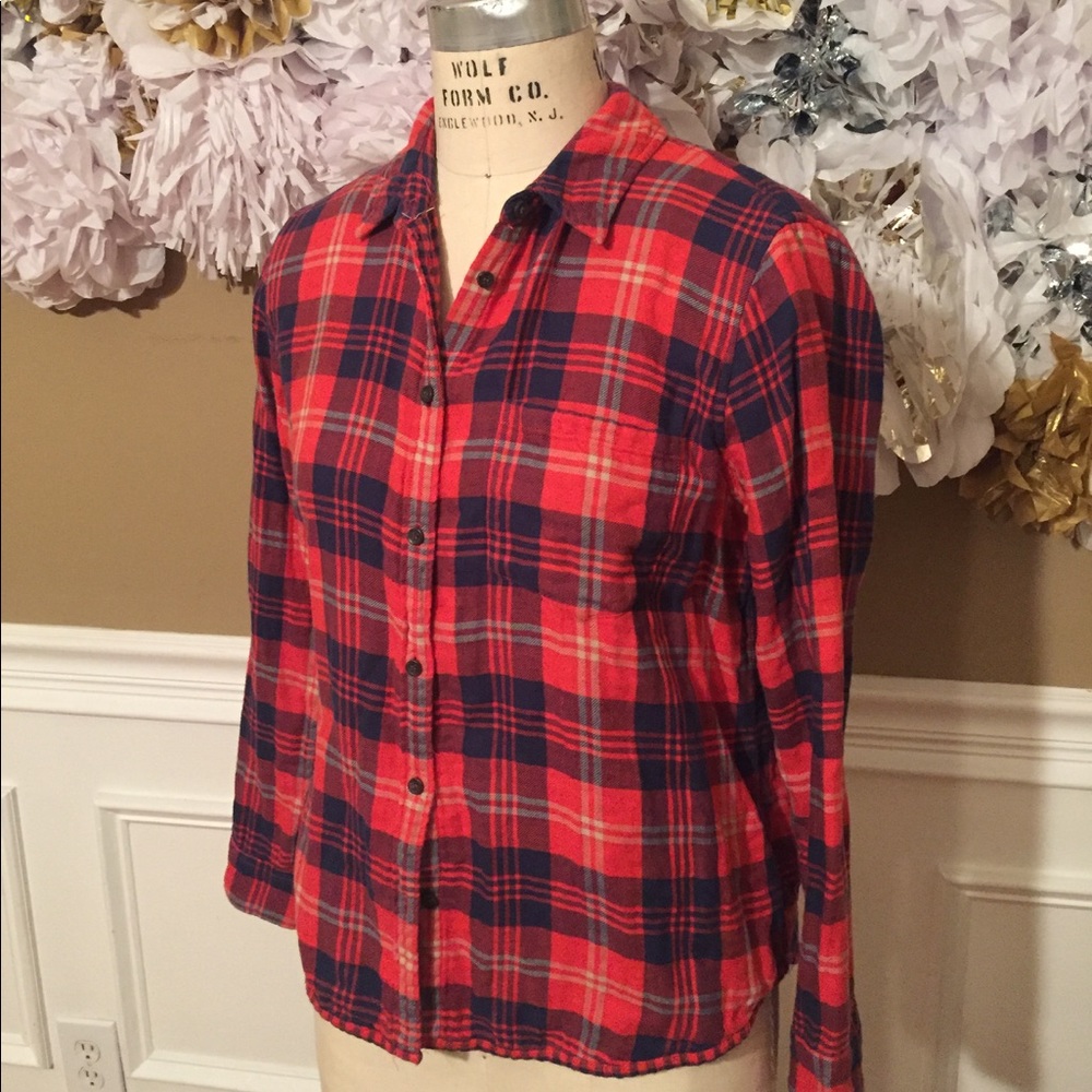 Madewell Plaid Flannel