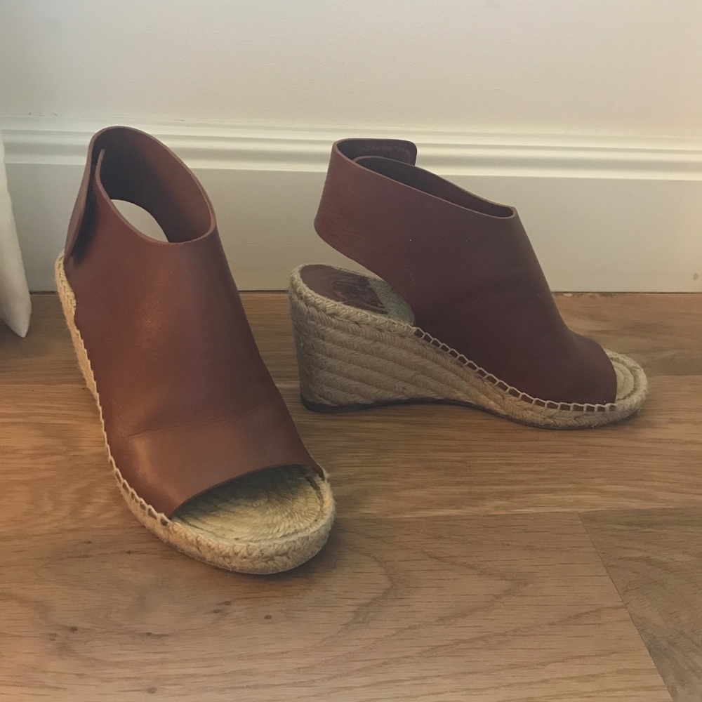 Céline wedges in brown (PRICE NEGOTIABLE)