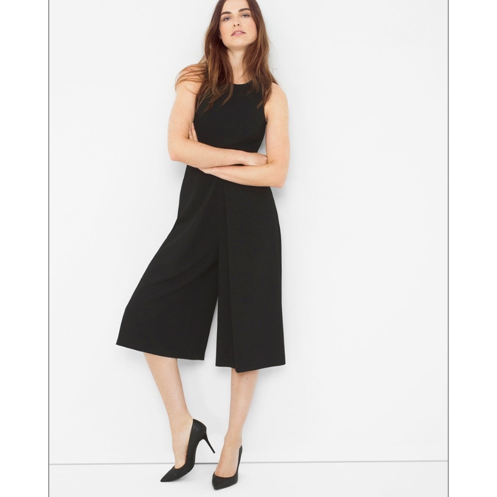 NEW White House Black Market Culotte Jumpsuit