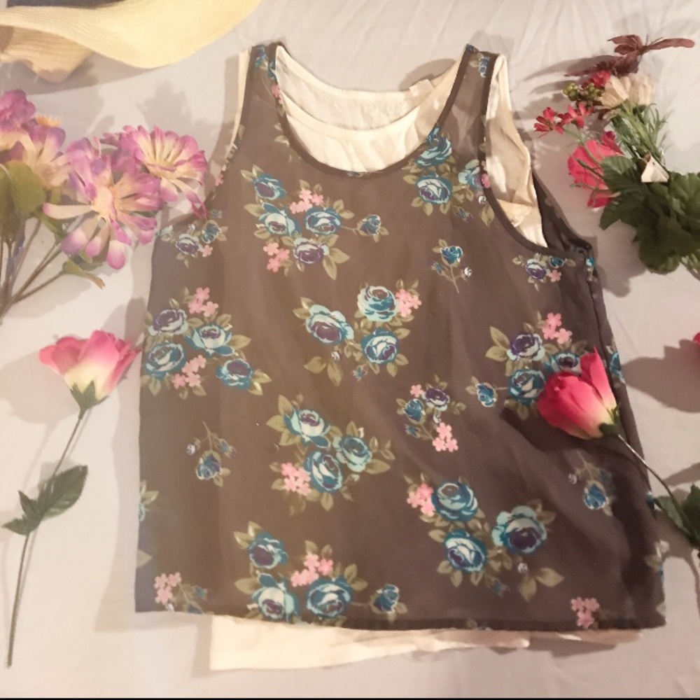 Cute floral girls top 🌸🌷