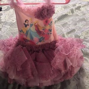 Disney Princess Glittered Tutu/Costume