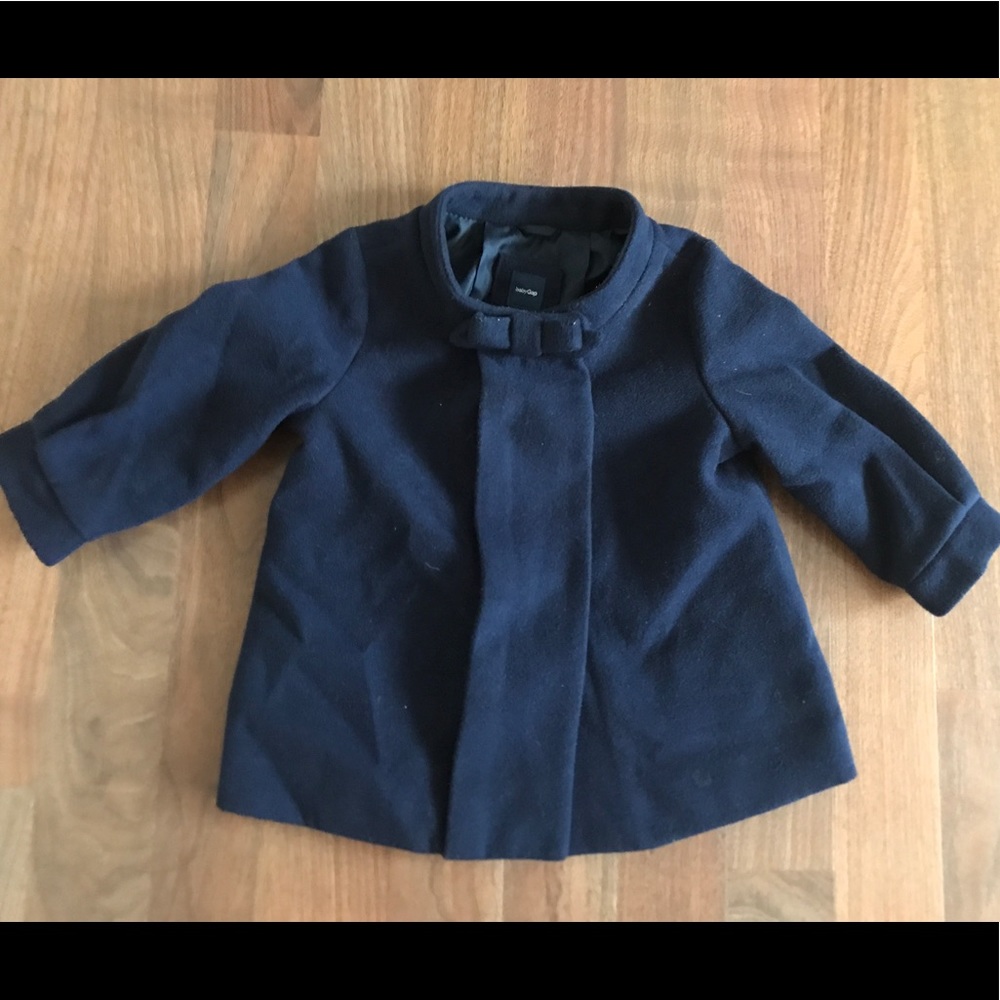 GAP toddler girl's peacoat