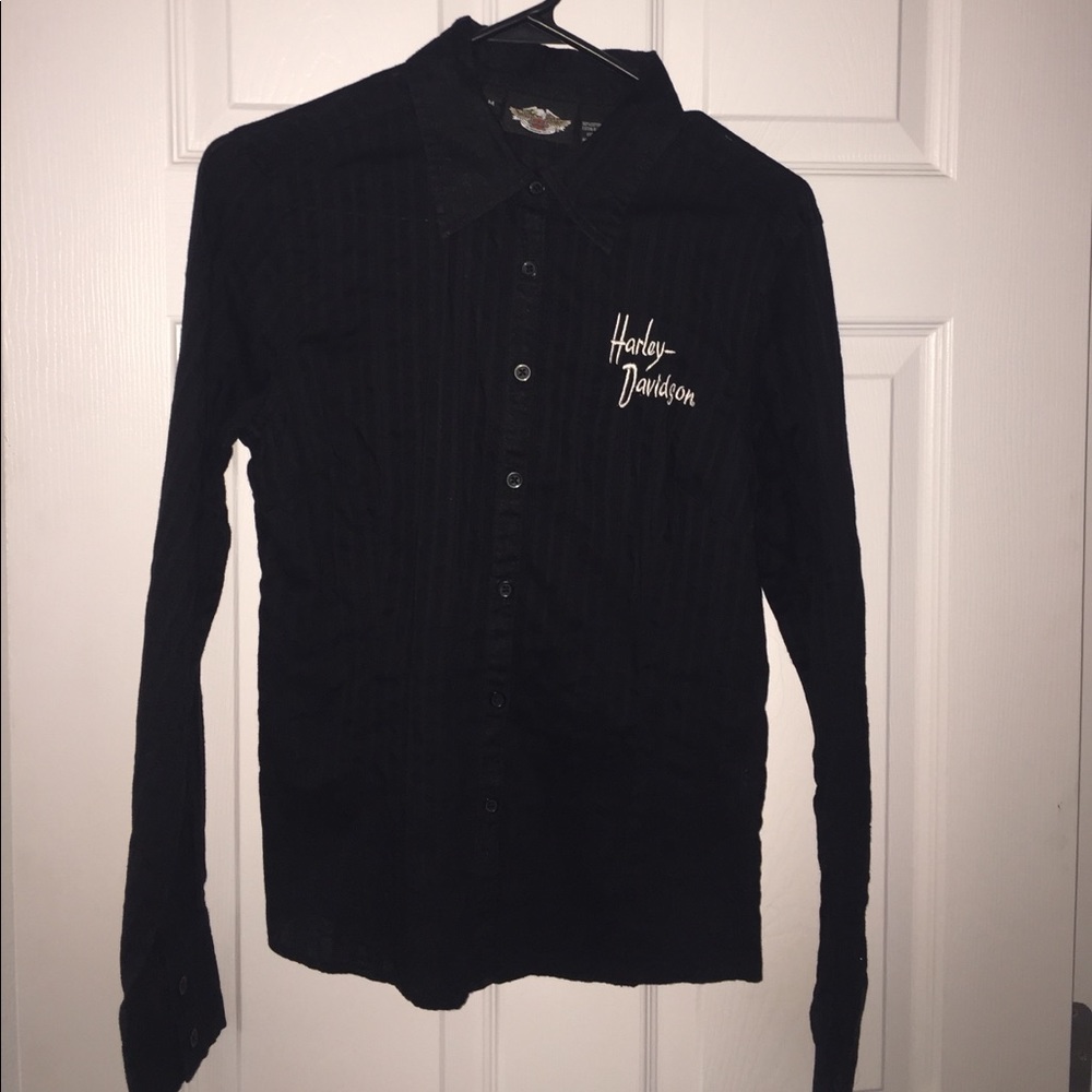 Harley Davidson Sexy Sheer Blouse