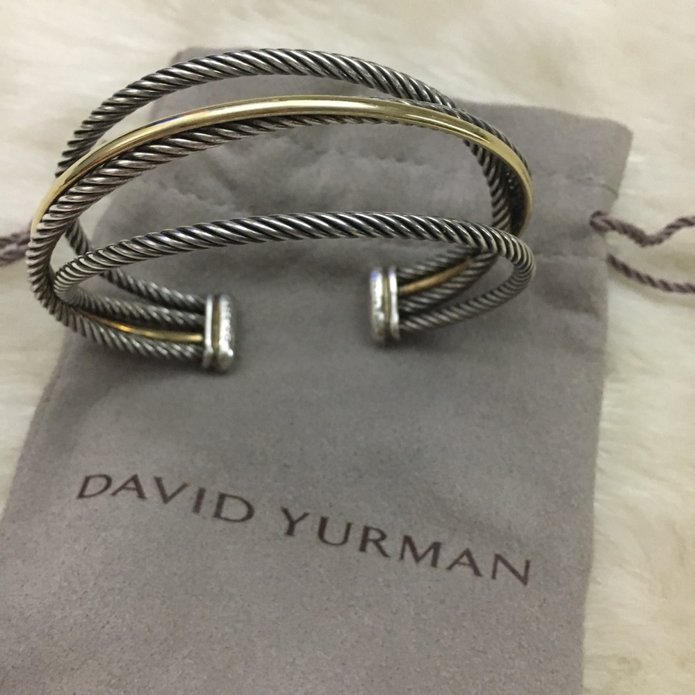 {David Yurman} Crossover Cuff