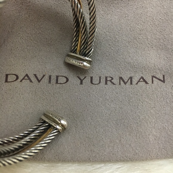 {David Yurman} Crossover Cuff - Picture 3 of 8