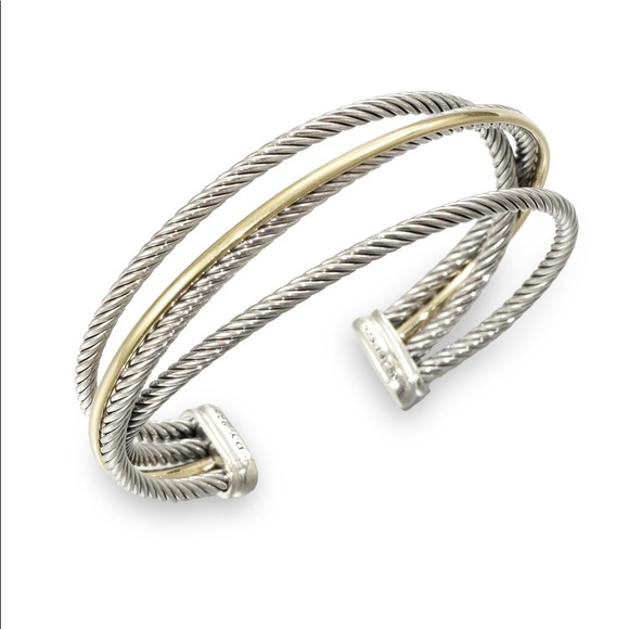 {David Yurman} Crossover Cuff - Picture 8 of 8