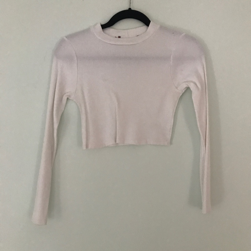 Boohoo White Crop Top