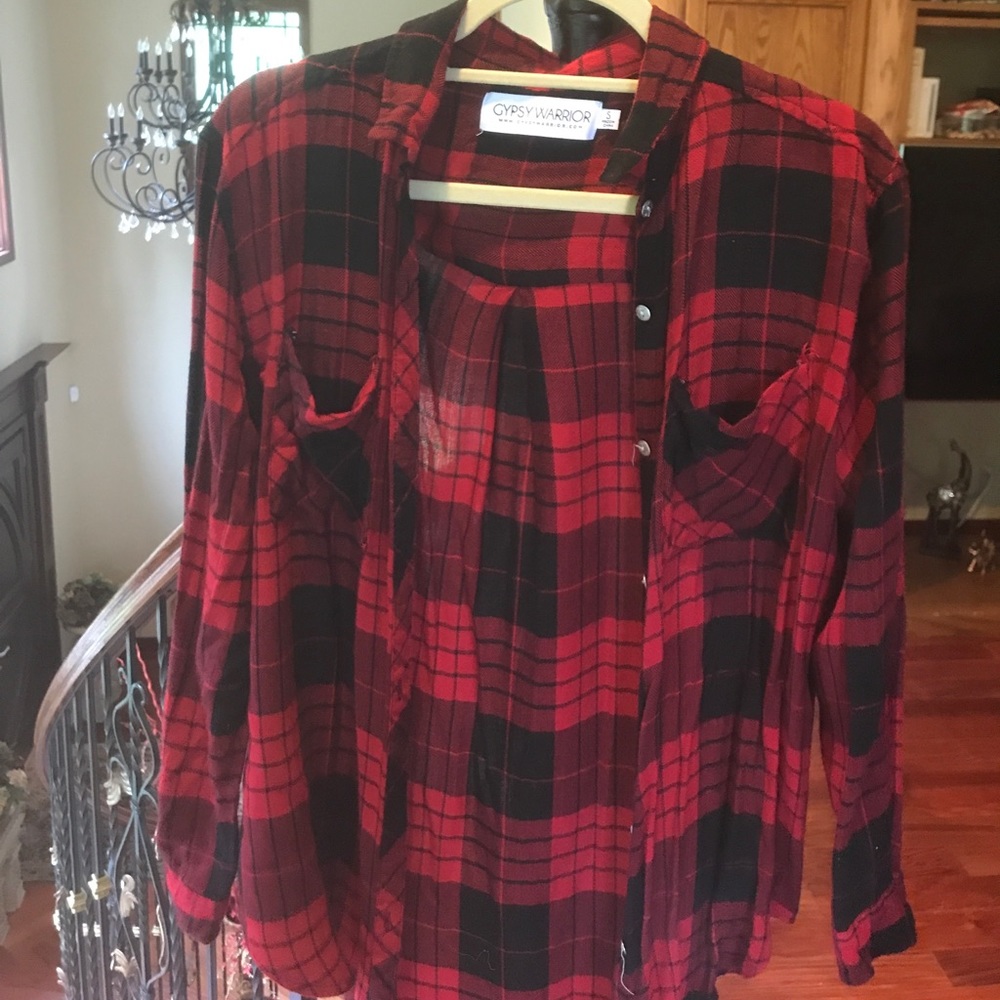 Gypsy Warrior Red Flannel