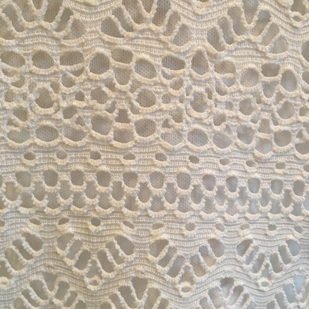 Haani white lace vertical pleated summer dress - Picture 7 of 7
