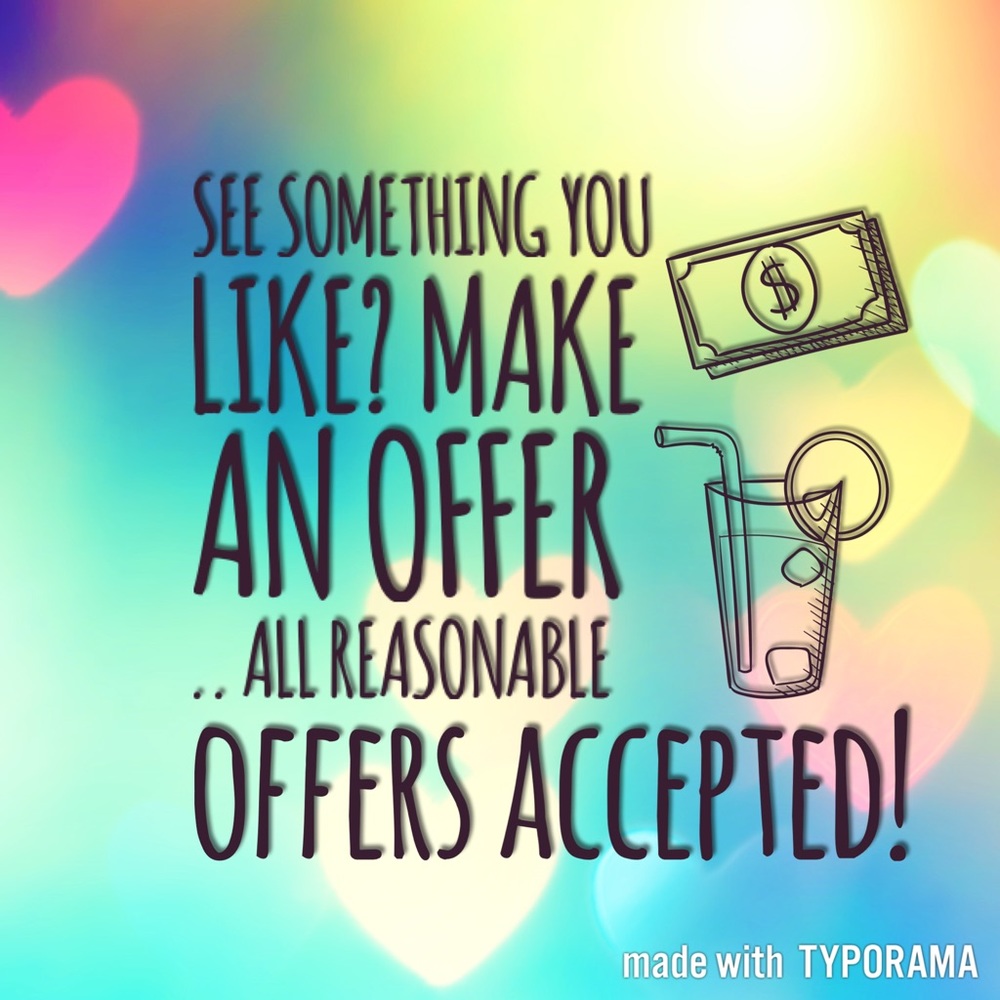 make me an offer ☺️