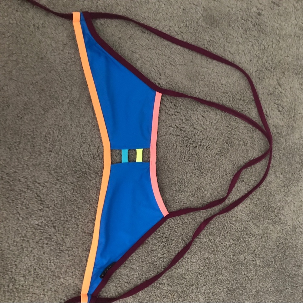 Jolyn color block top