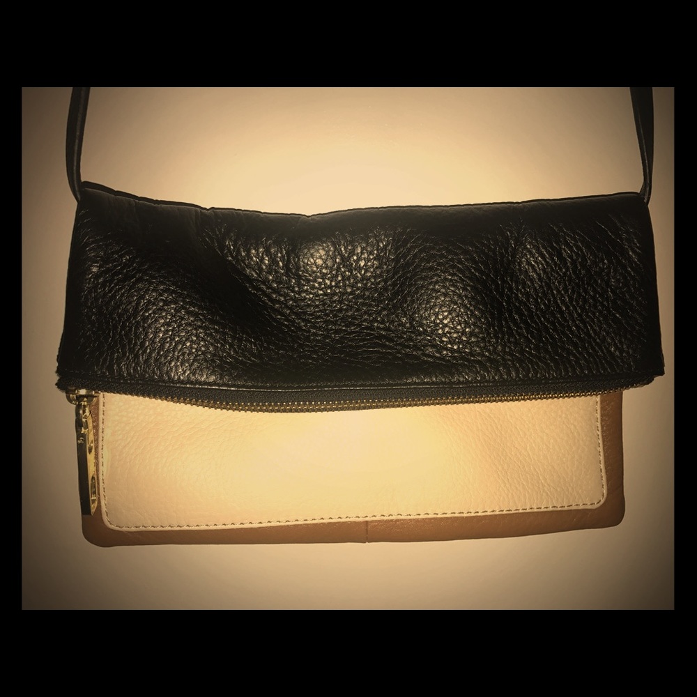 GAP genuine leather clutch