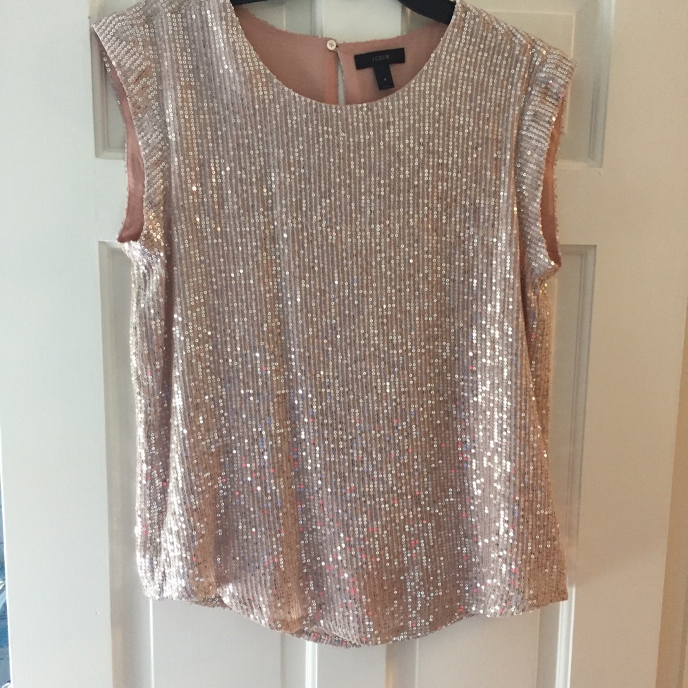 Jcrew Sequins top