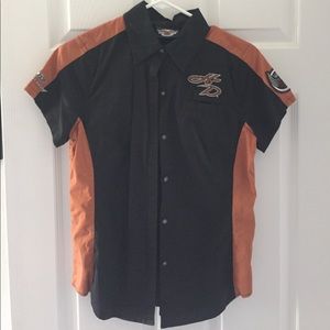 Ladies Harley Davidson Industrial/mechanic shirt