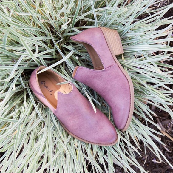 ✨1 left ✨Dusty mauve open side bootie - Picture 6 of 7