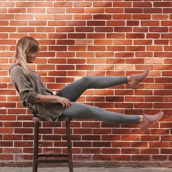 ✨1 left ✨Dusty mauve open side bootie - Picture 7 of 7