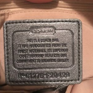 Coach shoulder bag