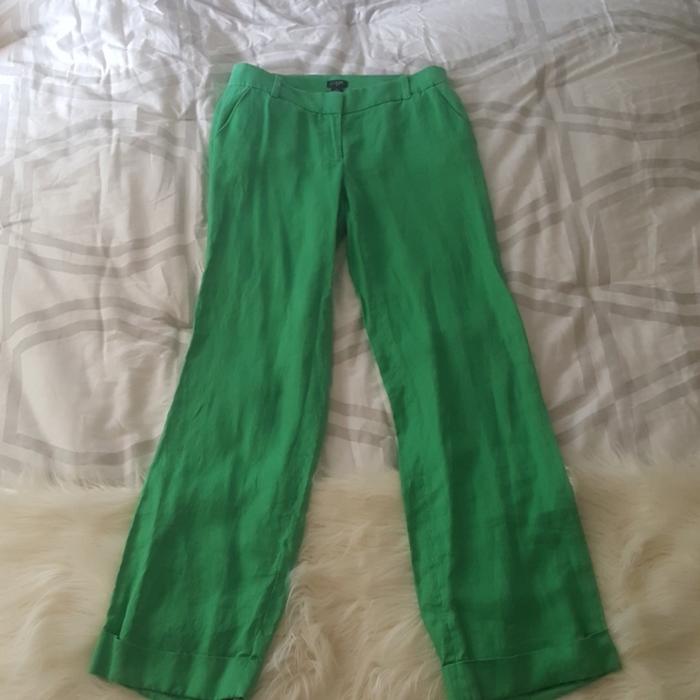 J. Crew linen pants