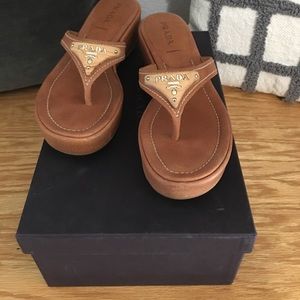 Prada calzature donna wedge sandal