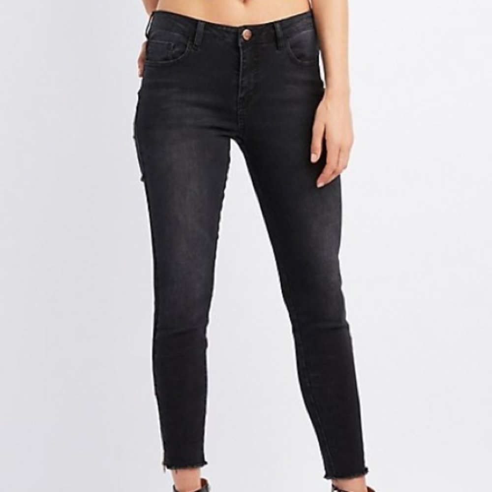 Black refuge jeggings new without tag