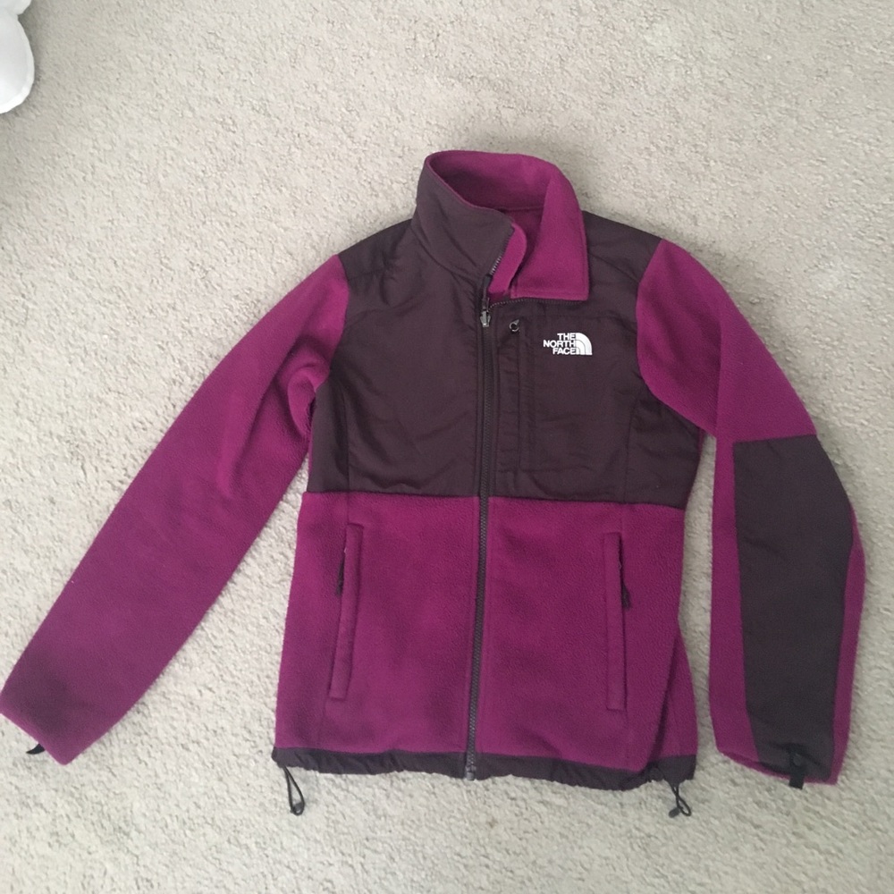 Pomegranate North Face Fleece