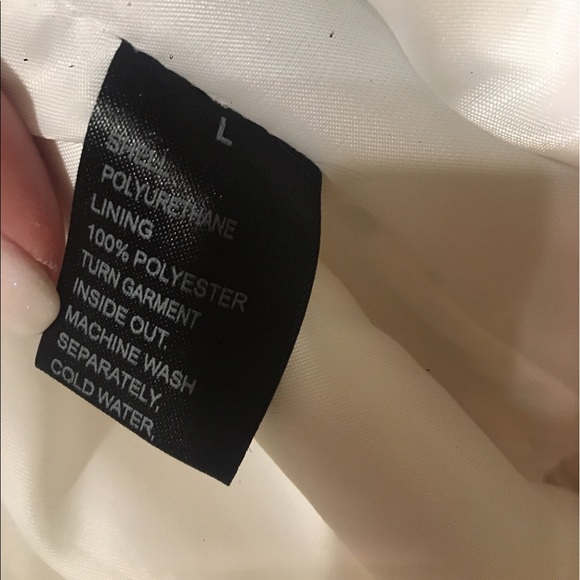 💖SOLD💖Cristina faux leather jacket. Large - Picture 3 of 4