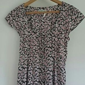 Size M Urban Outfitters Floral Maxi Dress Kimchi