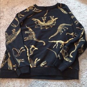 Dinosaur Skeleton Sweater