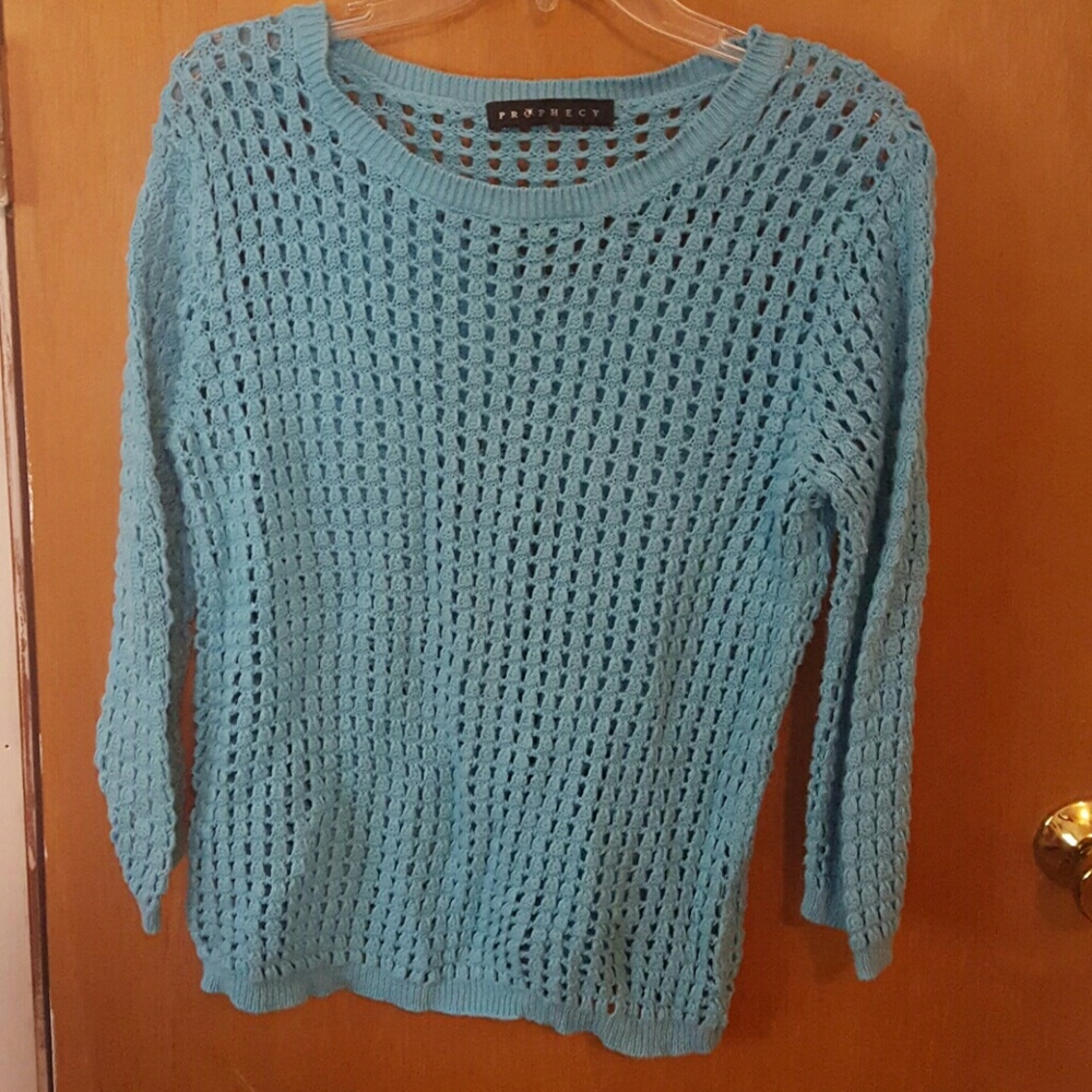 Blue sweater