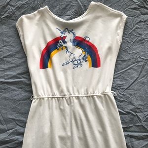 Amazing Unicorn 🦄 Rainbow 🌈 Vintage Dress Size S
