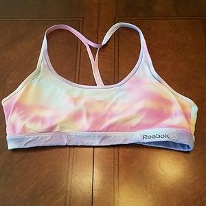 Reebok by Tara Stiles Short Tank/Bra Vintage Cloud
