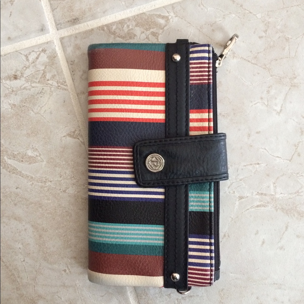 Striped Wallet