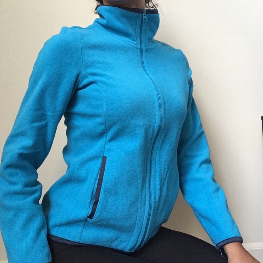 Zipper lightweight Fleece Jacket