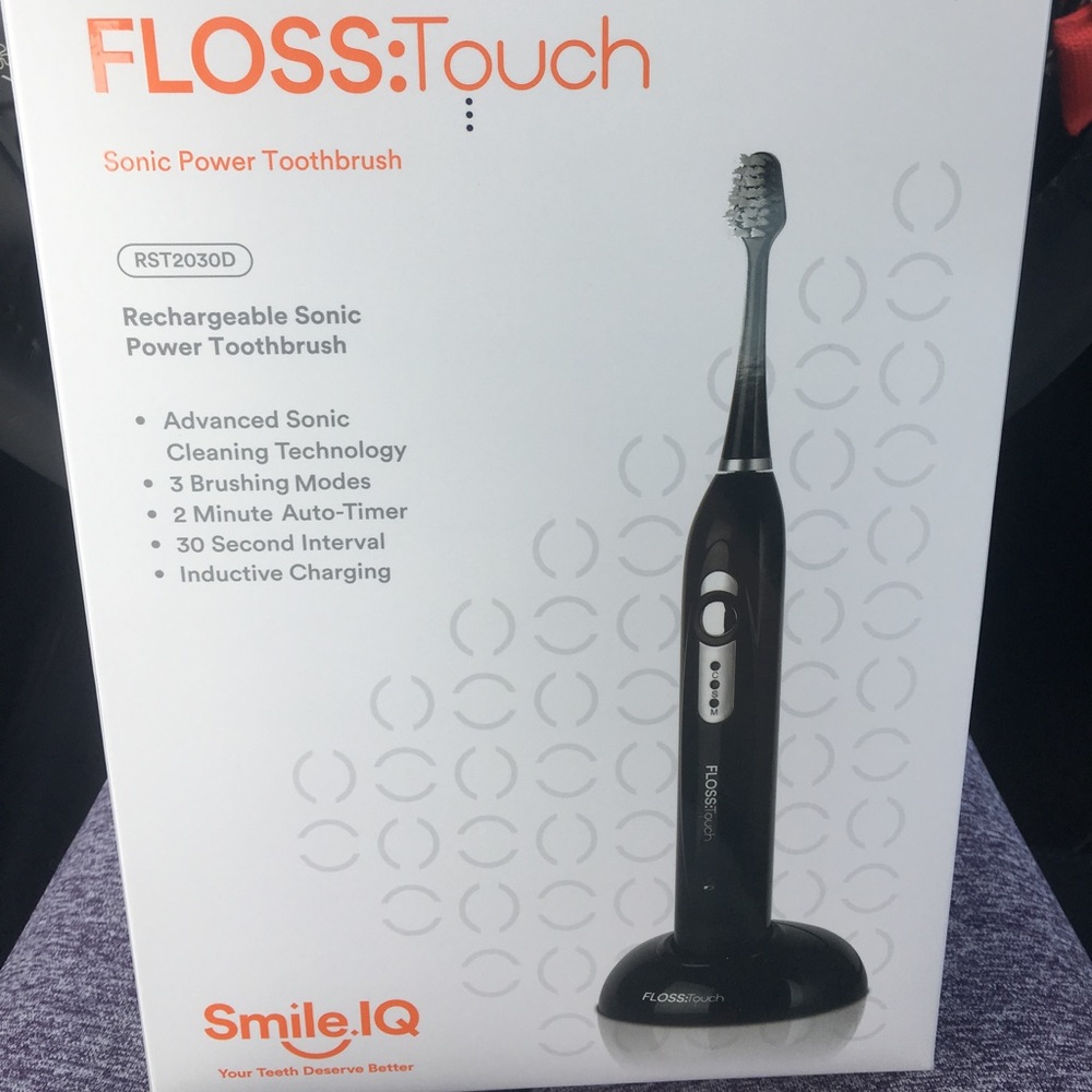 Floss Touch Sonic Toothbrush BNIB by Smile IQ