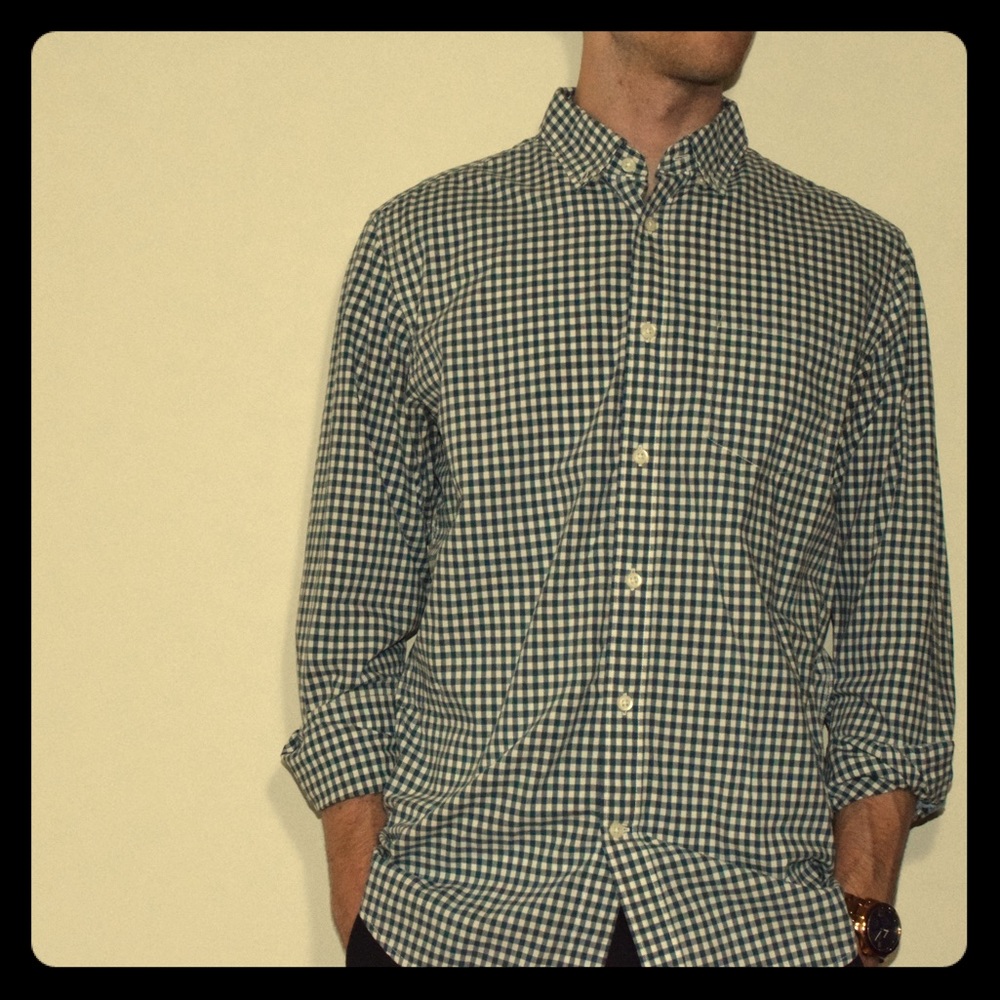 Banana Republic, custom 078 wash, button down