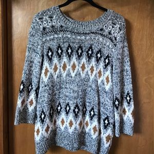 Quarter Sleeved Sweater