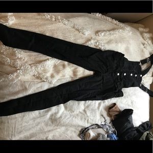 Tinsel black overalls