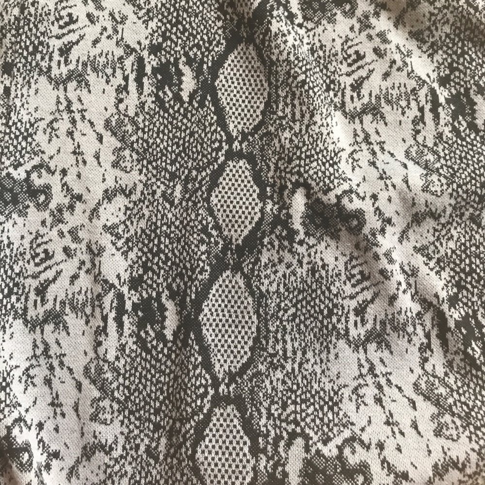 Snakeskin Print Fit and Flare Dress - Picture 5 of 8