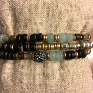 Stella and Dot Sierra stretch bracelets
